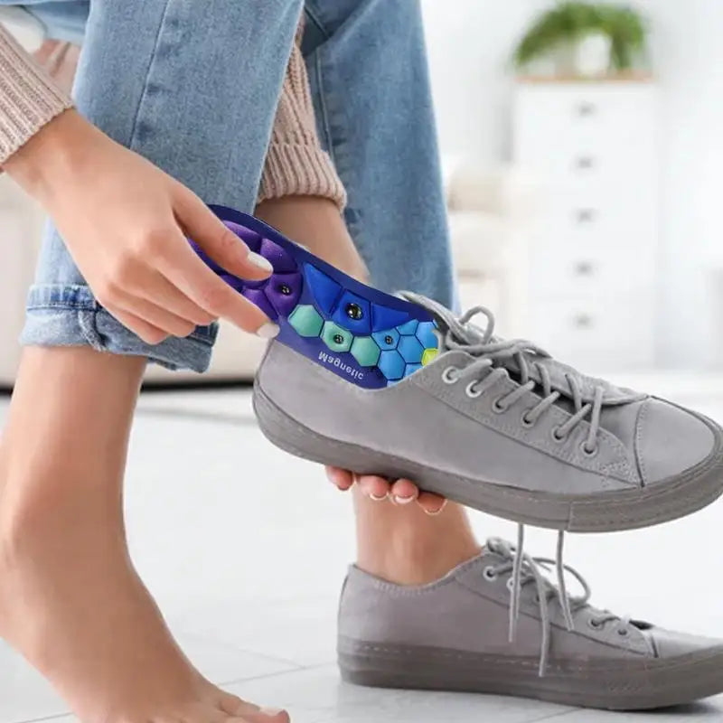 Shapebelle | Shock Absorbing Insoles for All Day | Comfort Arch Support | Premium Materials | Fits for All Shoes
