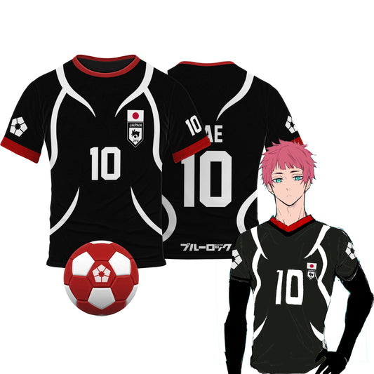 Blue Lock Japan U20 Black Jersey