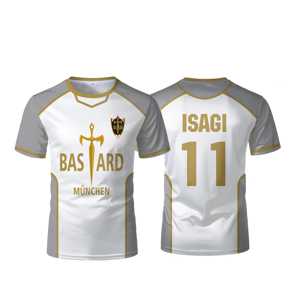 Blue Lock Bastard München Jersey White