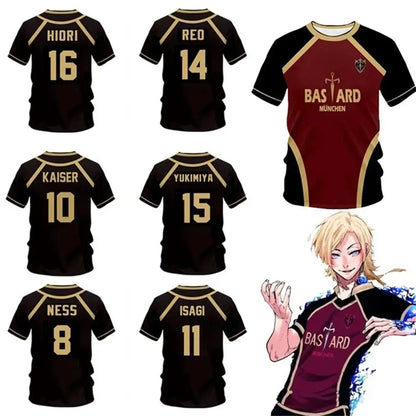 Blue Lock Anime Bastard Munich Jersey