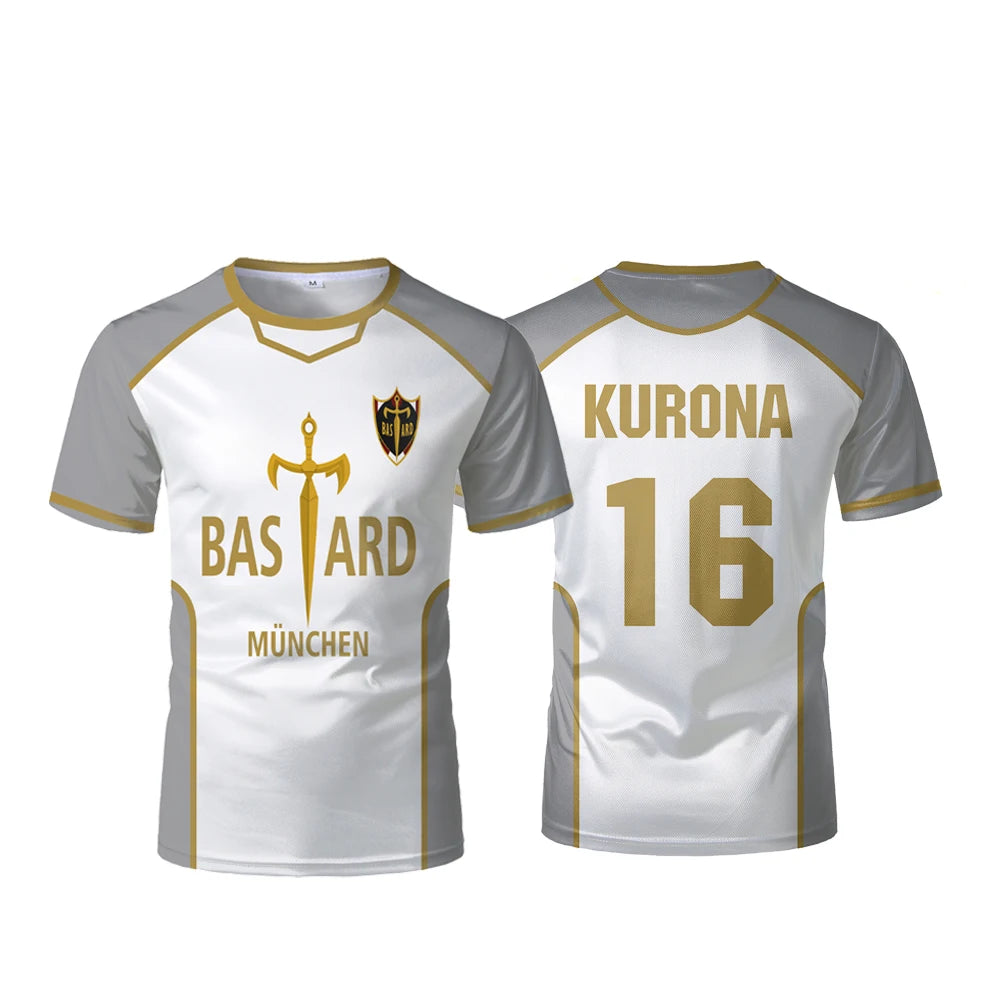 Blue Lock Bastard München Jersey White