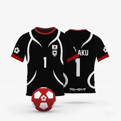 Blue Lock Japan U20 Black Jersey