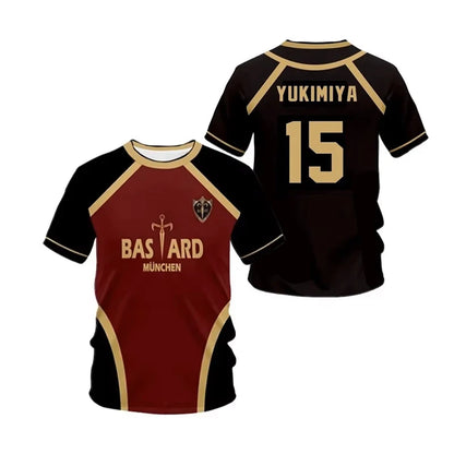 Blue Lock Anime Bastard Munich Jersey