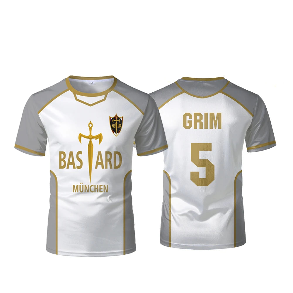 Blue Lock Bastard München Jersey White