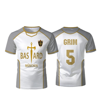Blue Lock Bastard München Jersey White