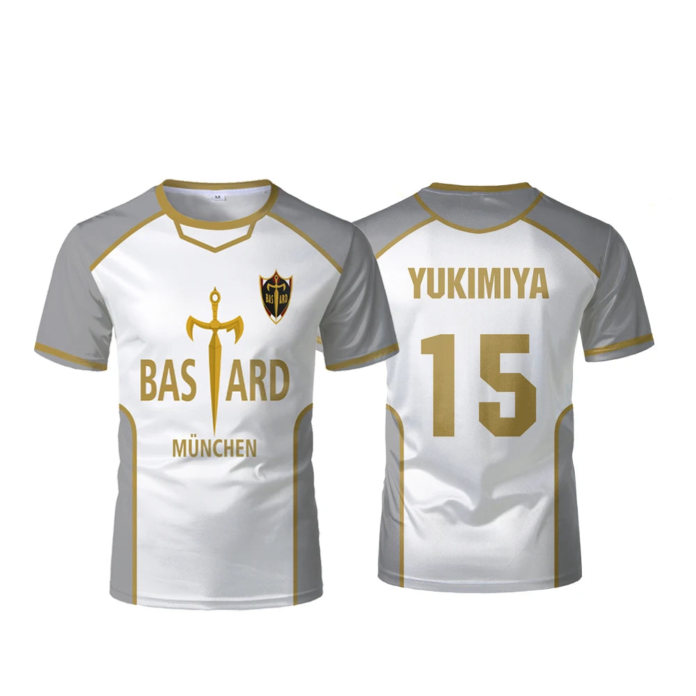 Blue Lock Bastard München Jersey White