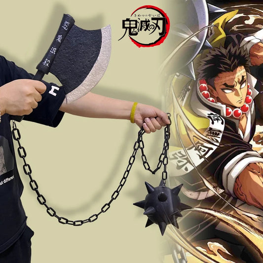 Demon Slayer Gyomei Sword Flail Axe
