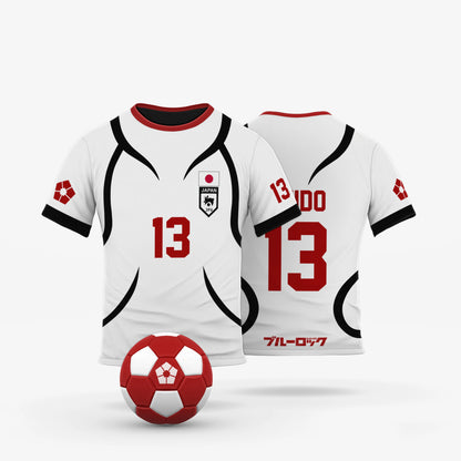 Blue Lock Japan U20 White Jersey