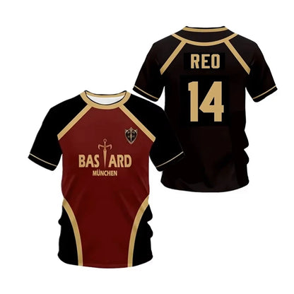 Blue Lock Anime Bastard Munich Jersey