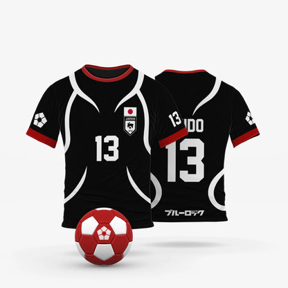 Blue Lock Japan U20 Black Jersey