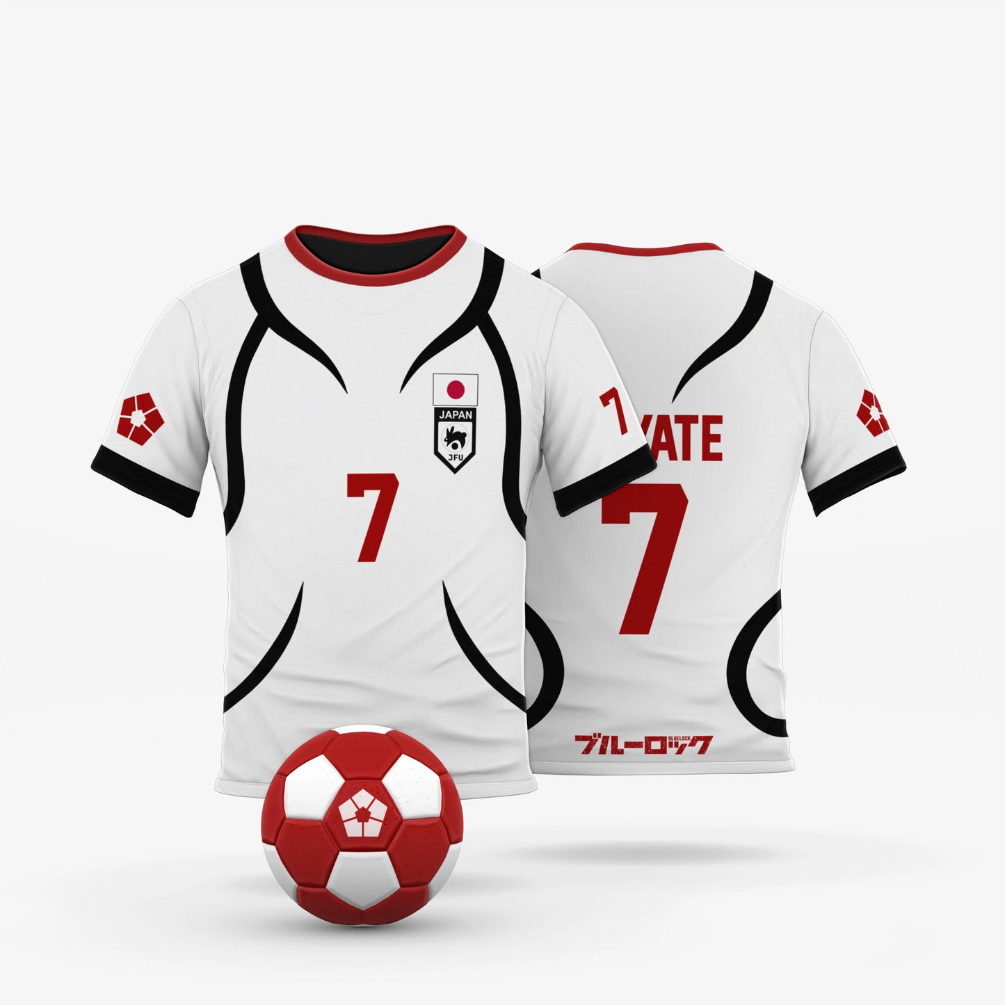 Blue Lock Japan U20 White Jersey