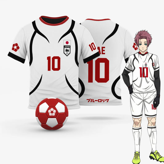 Blue Lock Japan U20 White Jersey