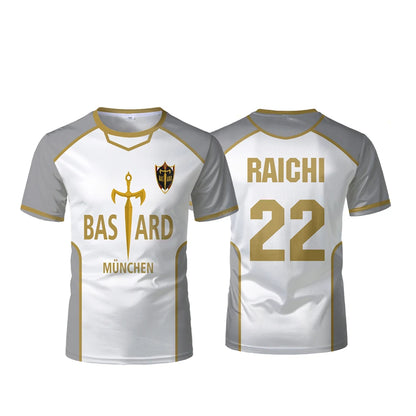 Blue Lock Bastard München Jersey White