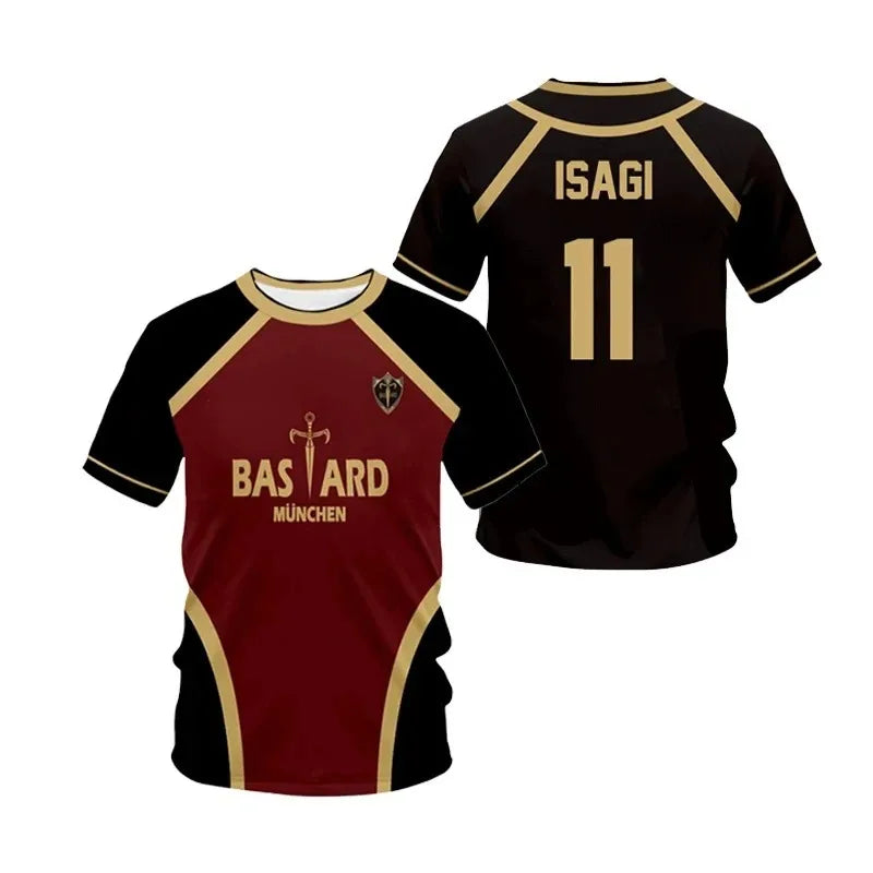 Blue Lock Anime Bastard Munich Jersey